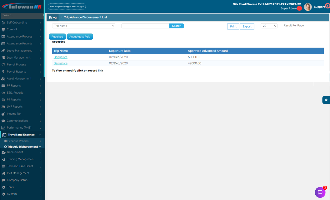 Claim and Reimbursement
